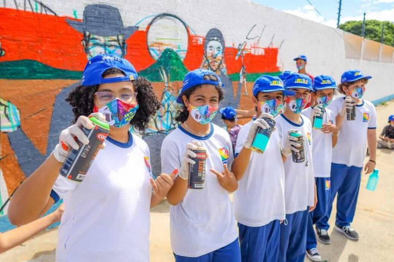 Escolas De Petrolina Recebem Grafites De Alunos Sobre A Import Ncia Da