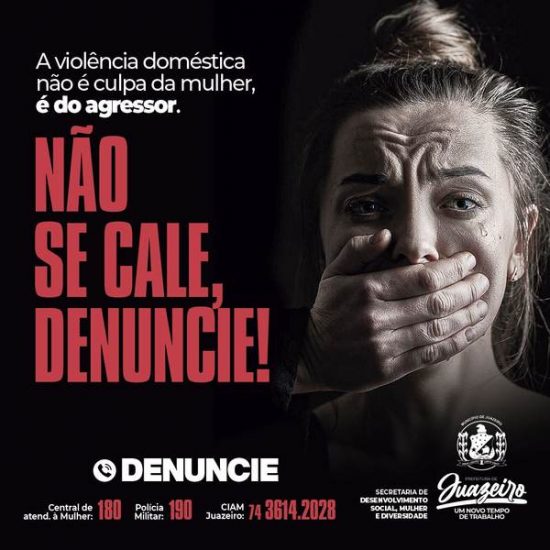 Prefeitura De Juazeiro Lança Campanha Em Apoio às Mulheres Vítimas De